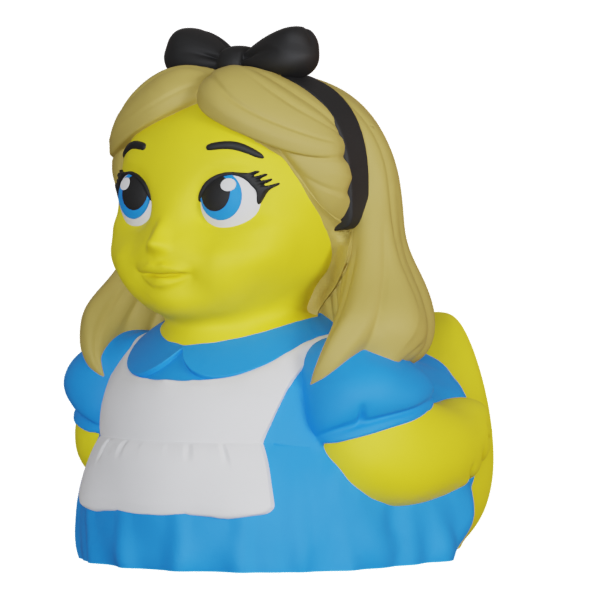 Alice in Wonderland Duck — A Whimsical Trip Down the Rabbit Hole!