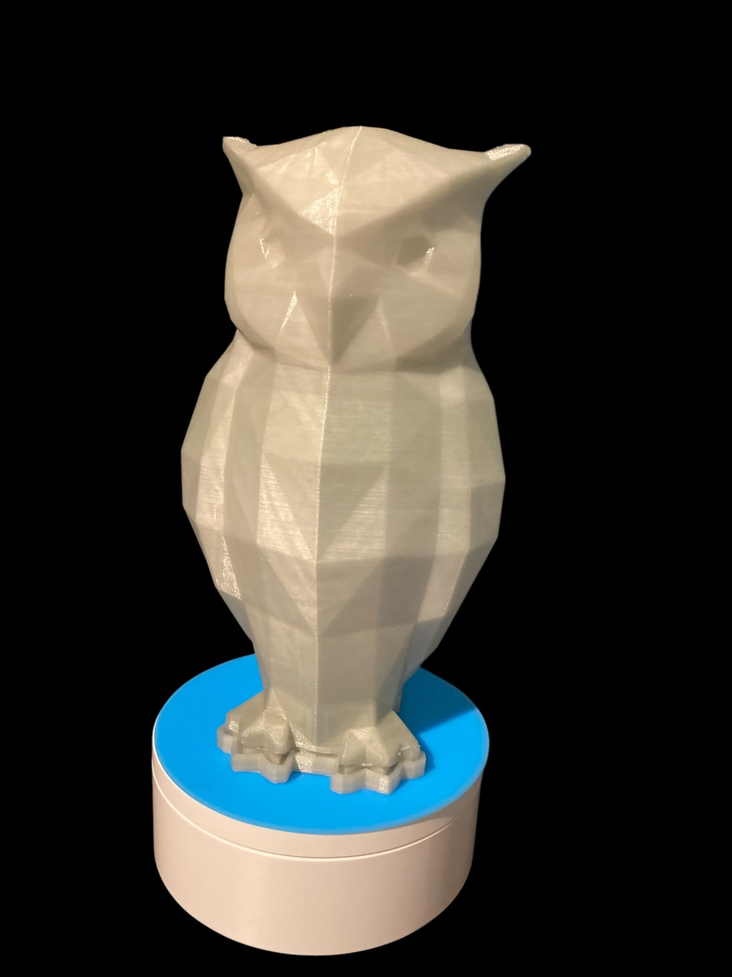 Low Poly Owl Table Lamp