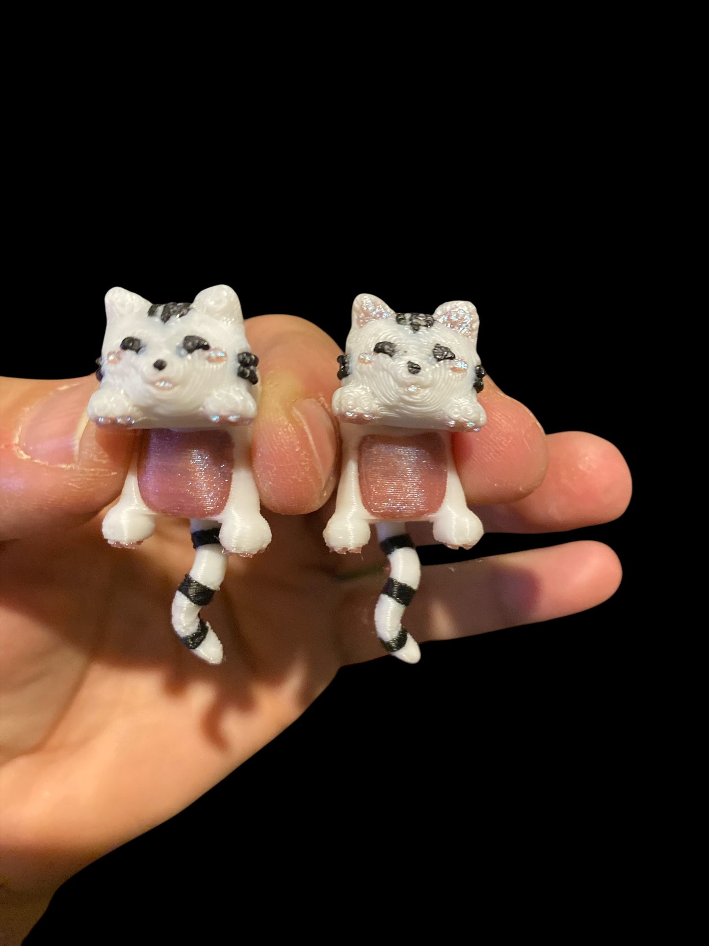 Purr-ced Cat Earrings