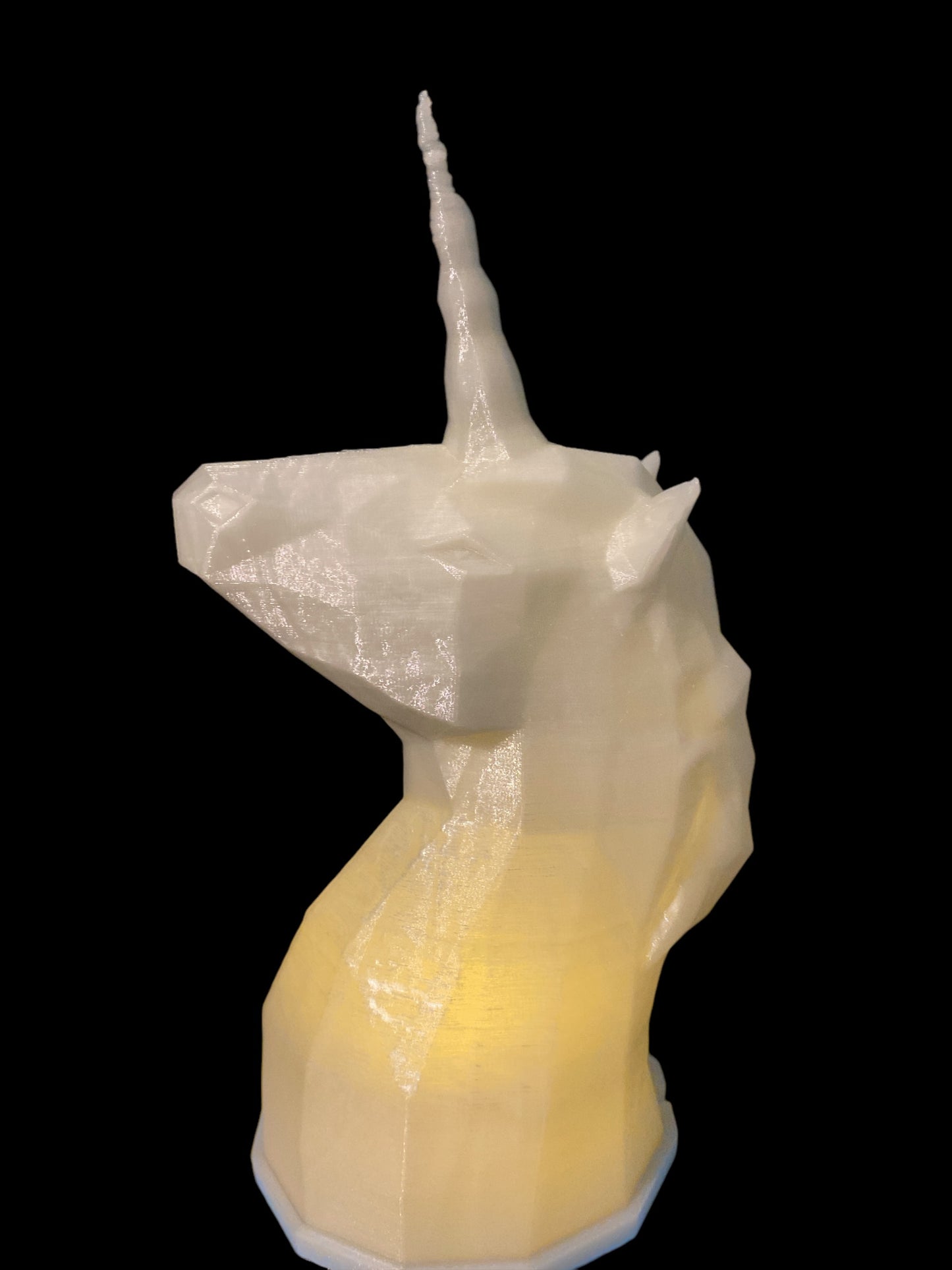 Low Poly Unicorn Table Lamp
