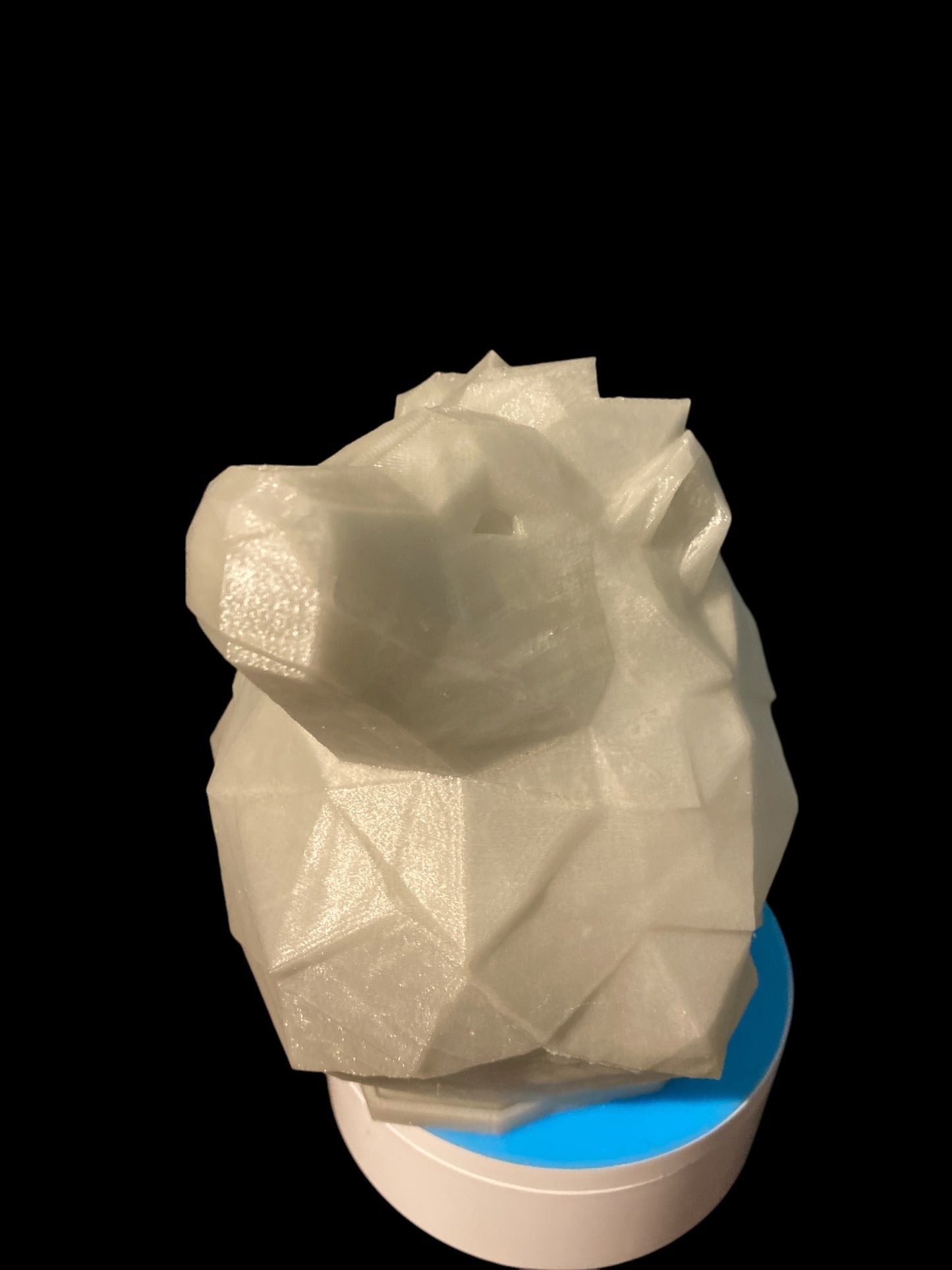 Low Poly Lion Table Lamp