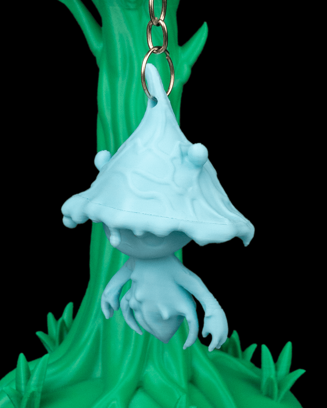 💧 Bloop, the Water Spirit Keychain or Bookbag Charm