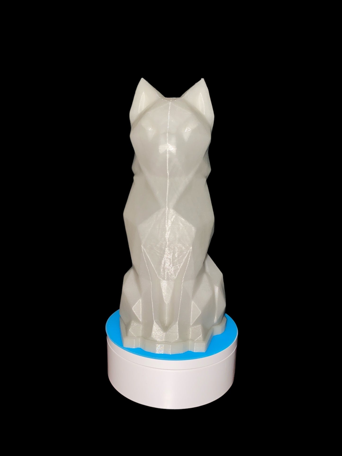 Low Poly Cat Table Lamp