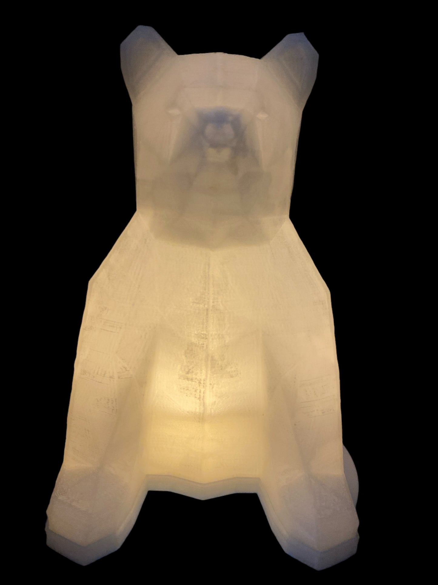 Low Poly Bear Table Lamp