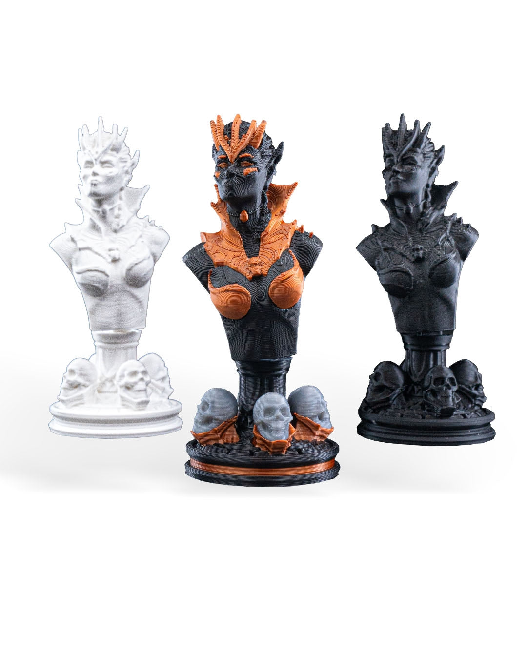 ♟️ Demonic Chess Board & Set – Where the Real Action Ignites ♟️