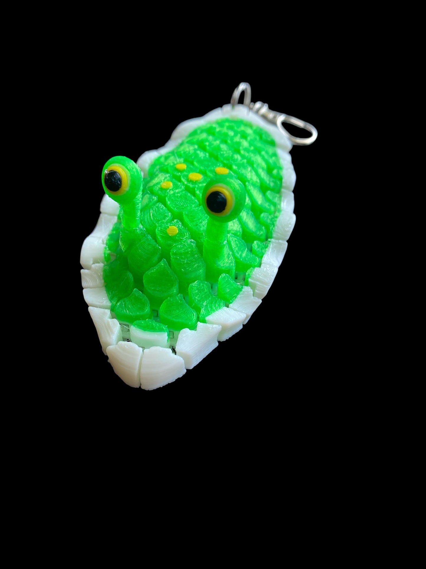 Doug the Sea Slug Keychain — No bones. No thoughts. Just Doug.