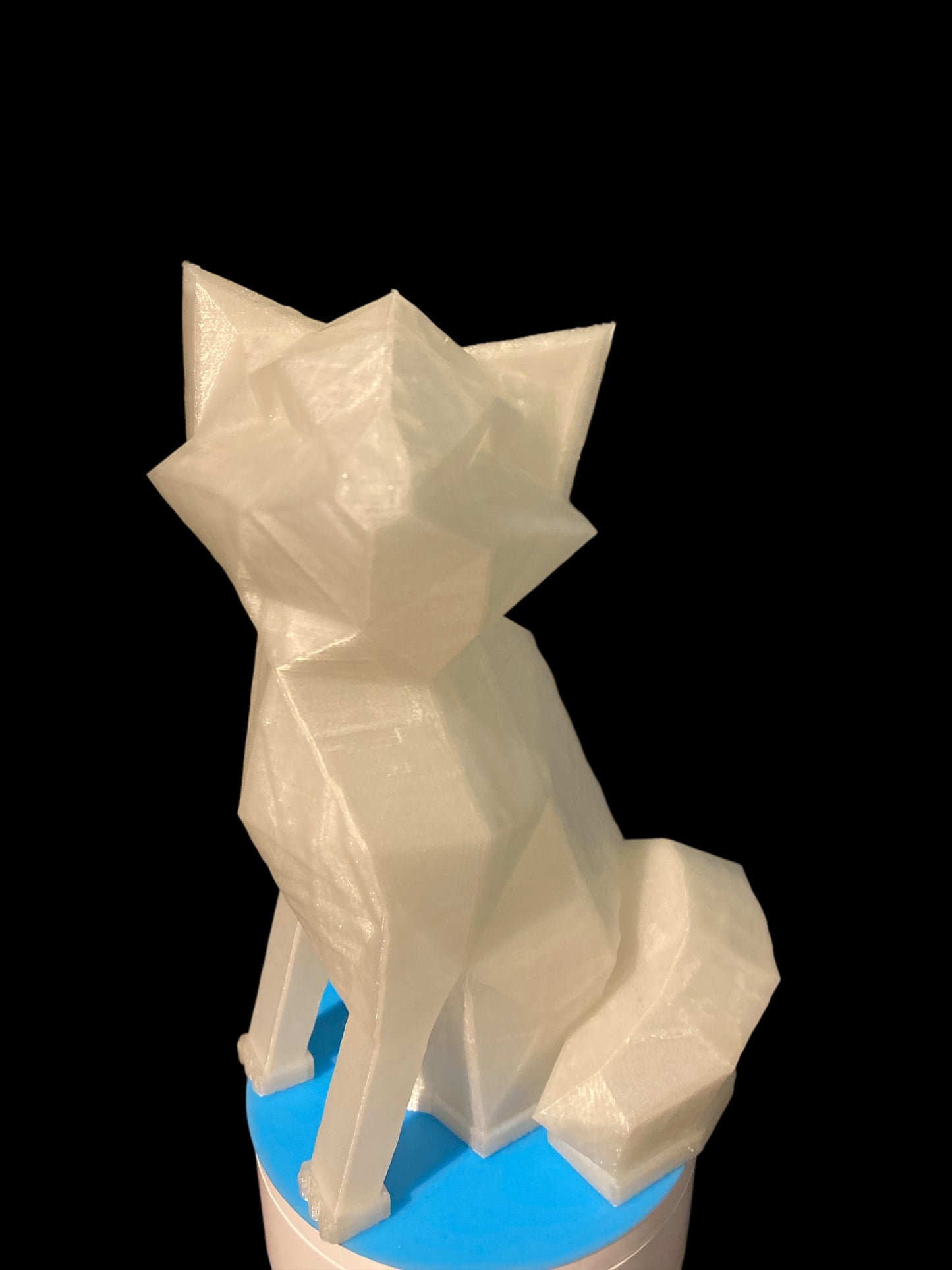 Low Poly Fox Table Lamp