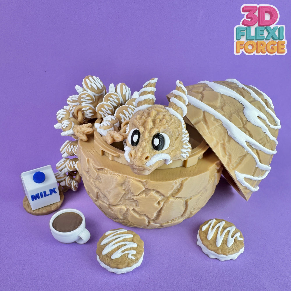 Cookie Dragon and Glazed Egg