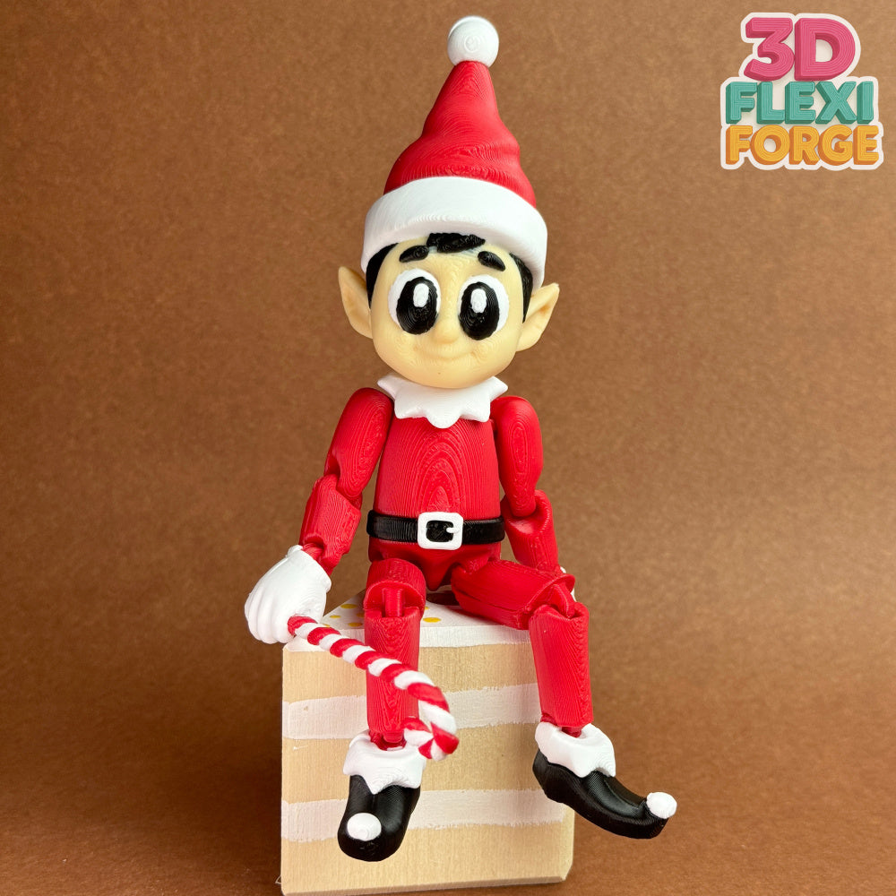 Christmas Elf in His Gift Box Set