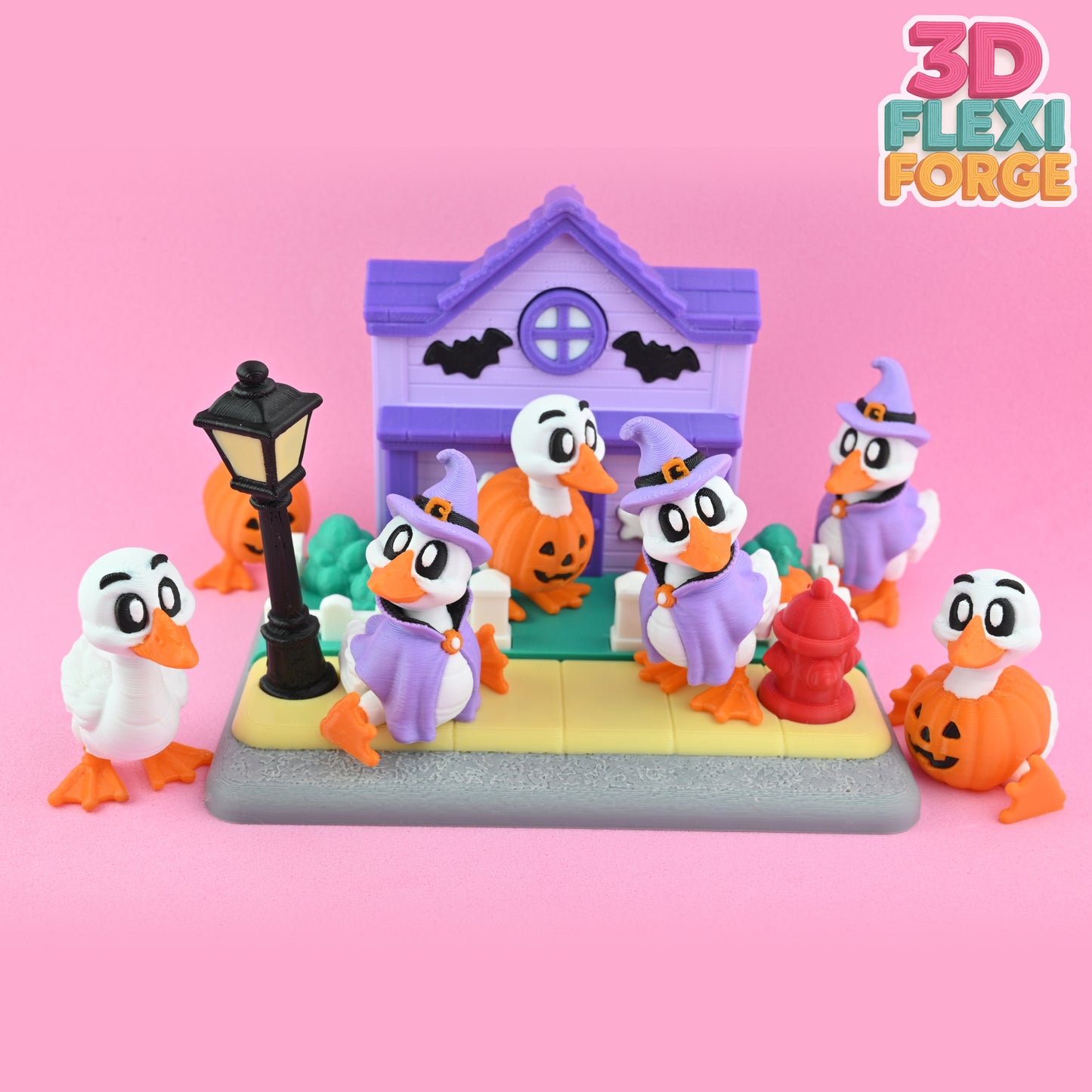 Halloween Goose Book Playset