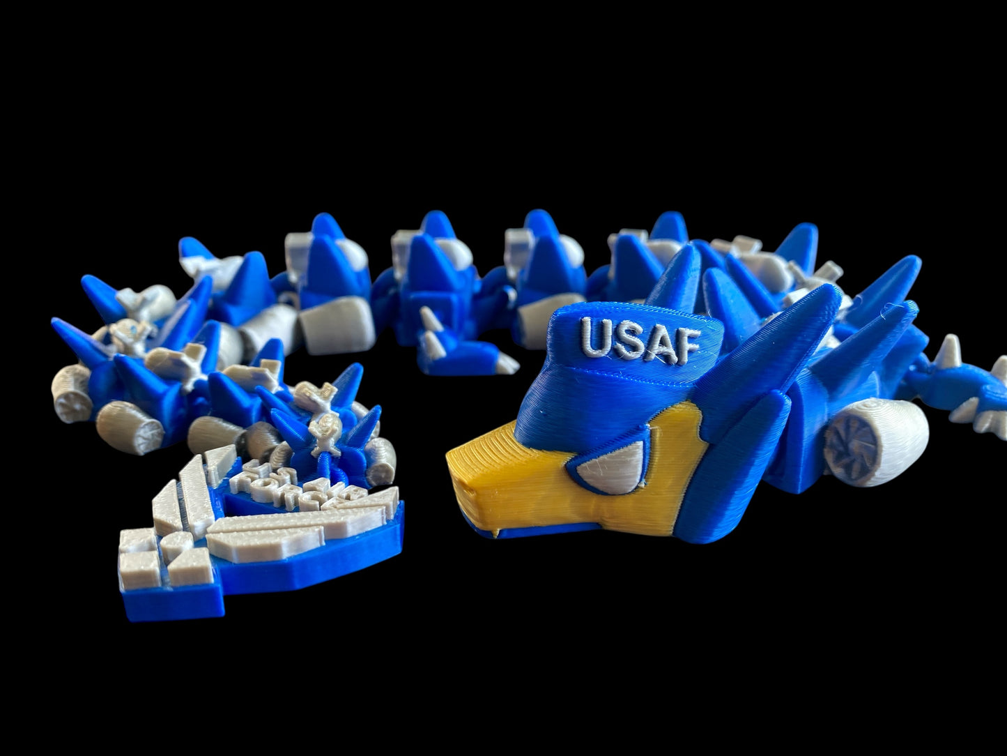 π©οΈπ₯ Soar with Power β The United States Air Force Dragon by Steven Wolf Studios π₯π©οΈ