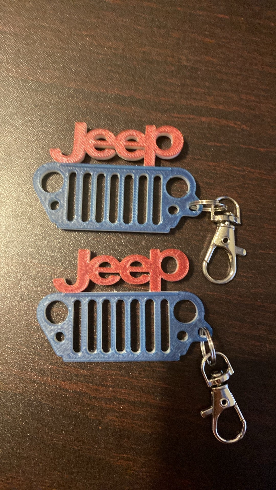 Jeep Grill Key Chain