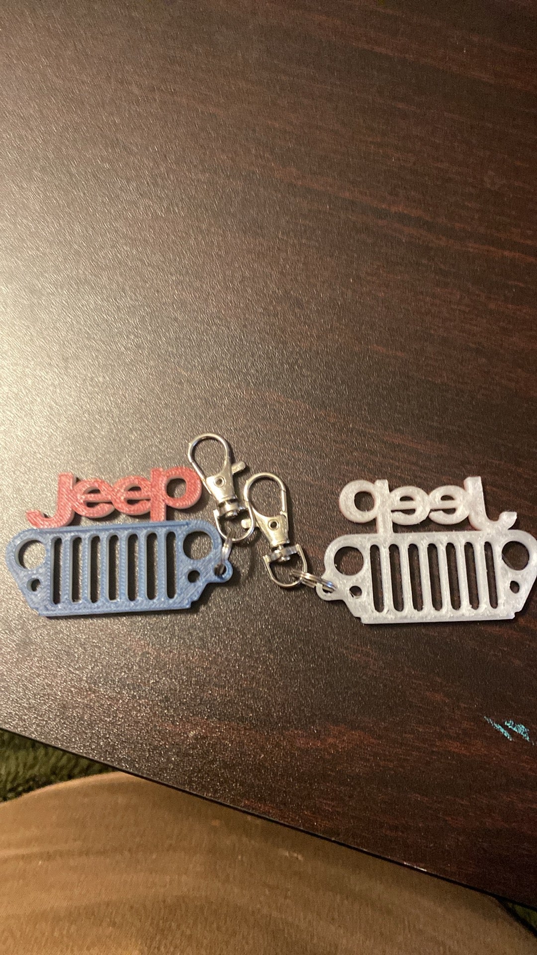 Jeep Grill Key Chain