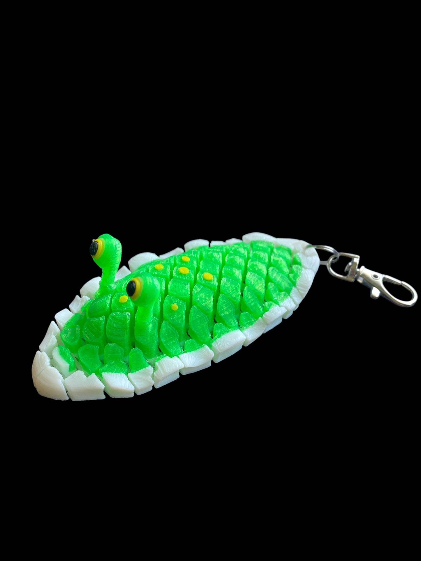 Doug the Sea Slug Keychain — No bones. No thoughts. Just Doug.