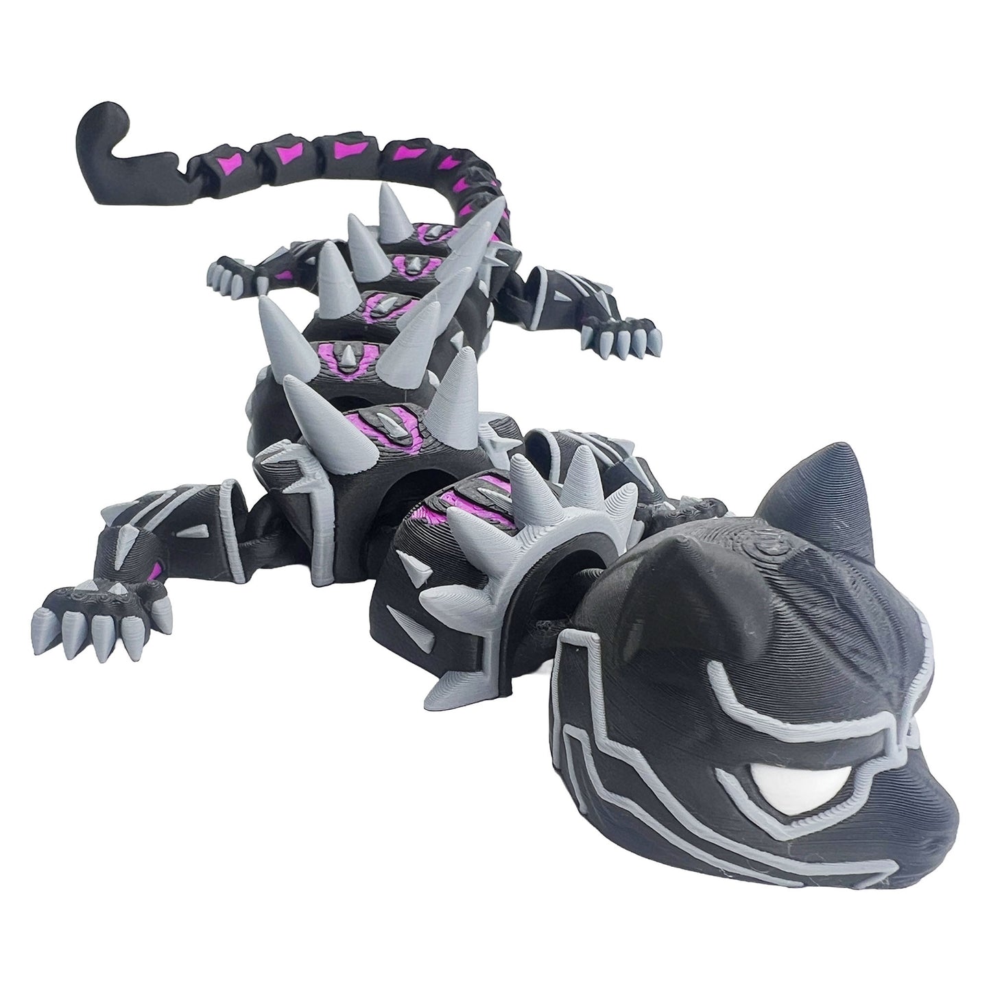 Jaguar Dragon – 3D Printed Collectible