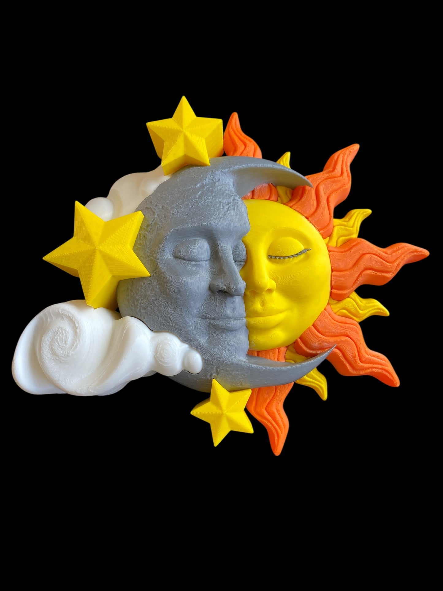 ✨ Bring the Cosmos Home with Sunkissedwithlove's Sun and Moon Celestial Art ✨