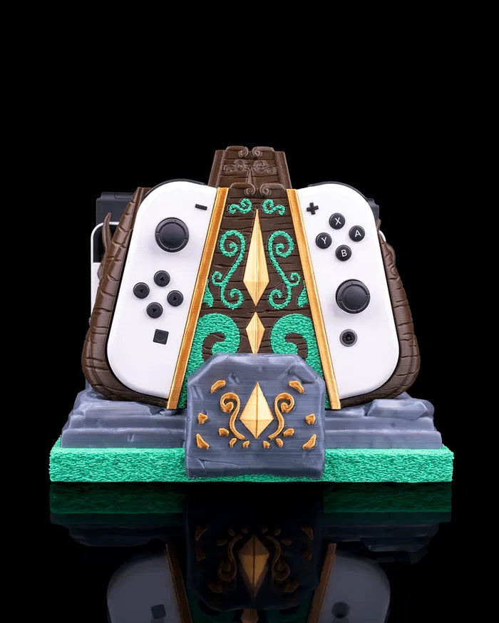Mossy Shrine Dock Cover; Controller Holder and Single/Dual Controllers