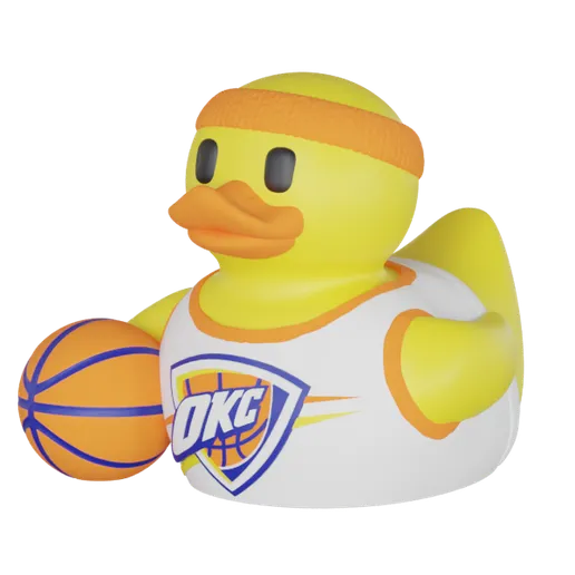 Oklahoma City Thunder Basketball Duck