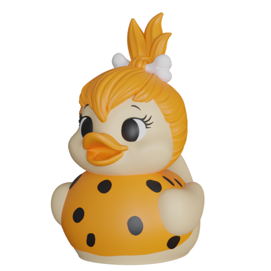 Pebbles Flintstone Duck — The Cutest Little Duck in Bedrock!