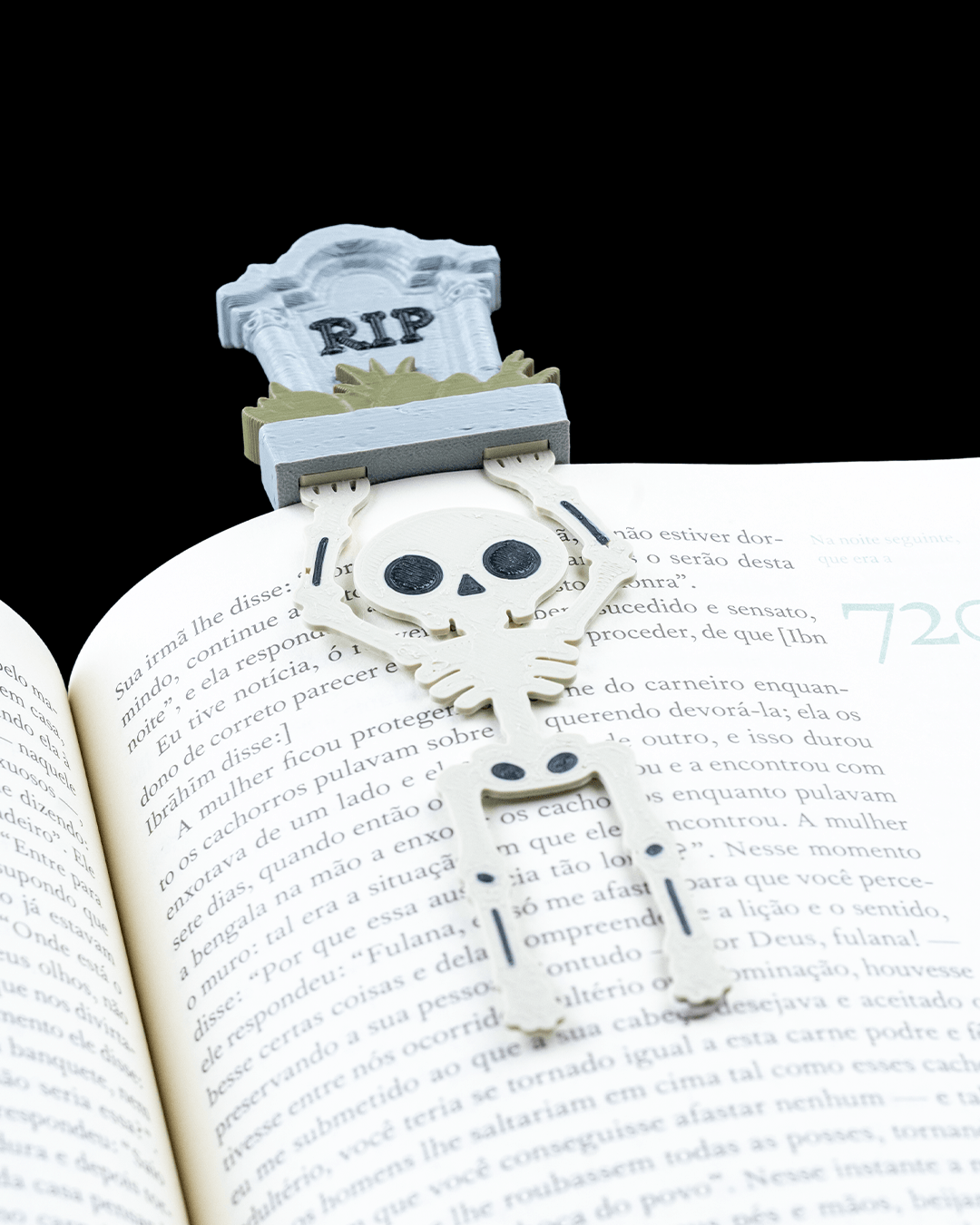 Rest in Pages Bookmark
