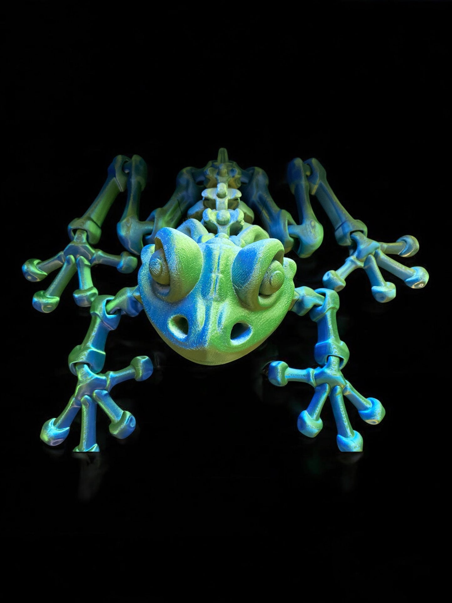 Meet the XL Skeleton Frog – Designed by FlexiFactory