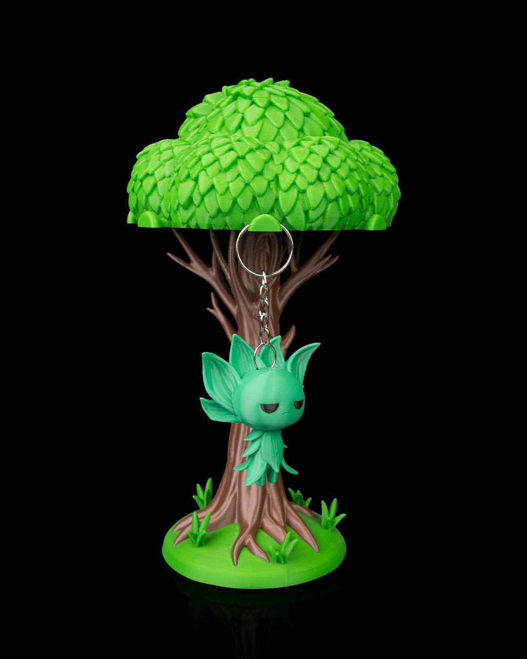 π Sylvi, the Leaf Spirit Keychain or Bookbag Charm