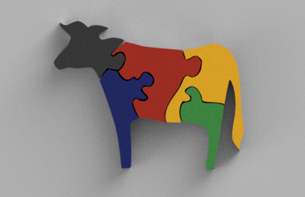 Cow Jigsaw Puzzle