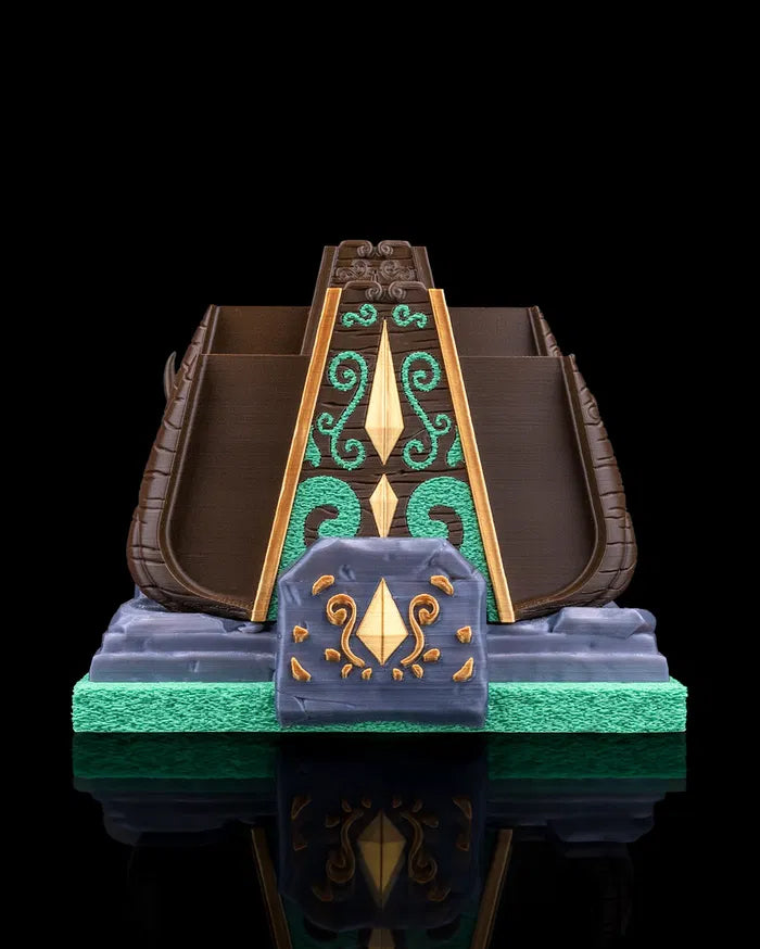 Mossy Shrine Dock Cover; Controller Holder and Single/Dual Controllers