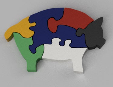 Pig Jigsaw Puzzle