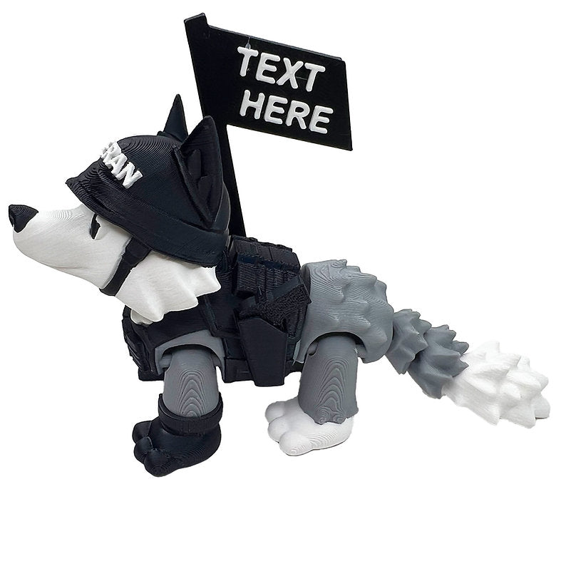 Duty Dog – 3D Printed Collectible