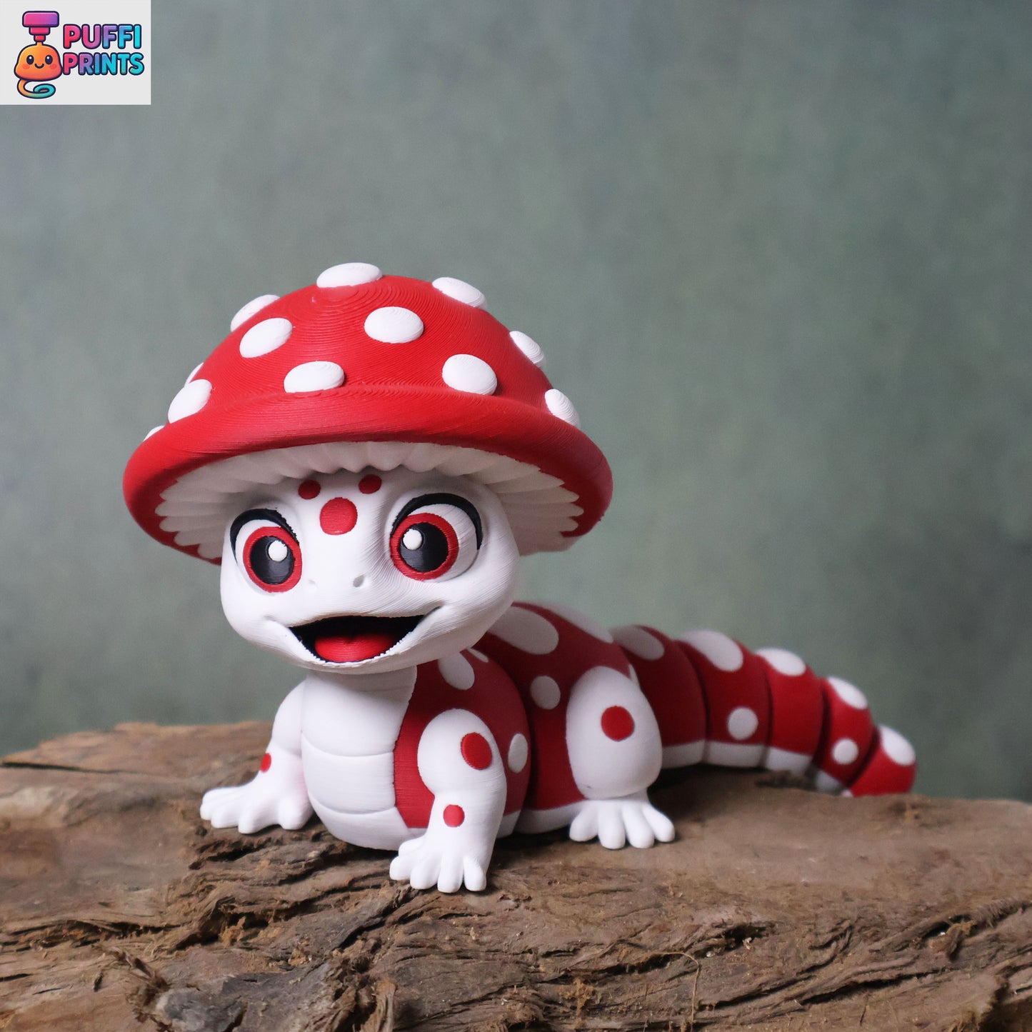 Flexi Mushroom Gecko – A Little Forest Friend with a Lot of Personality!