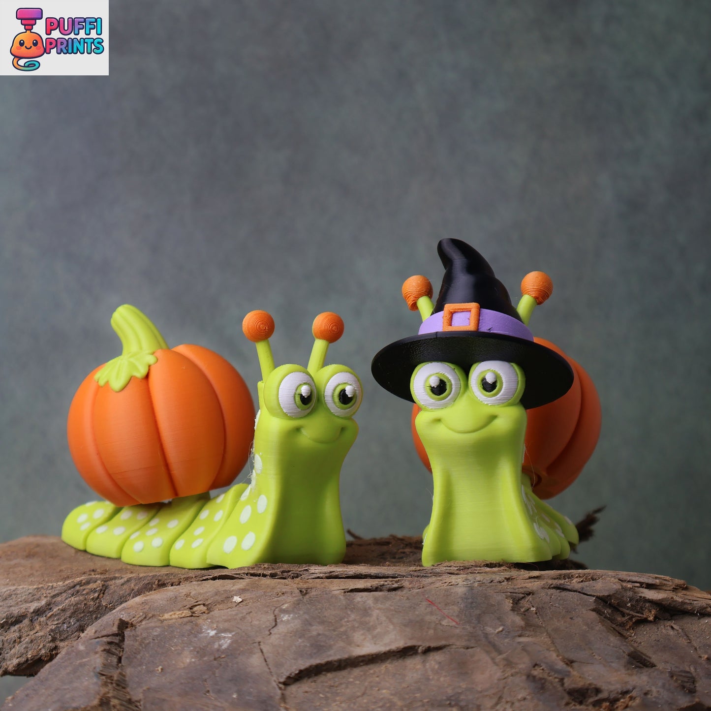 Flexi Pumpkin Snail Set – Double the Fall Fun!