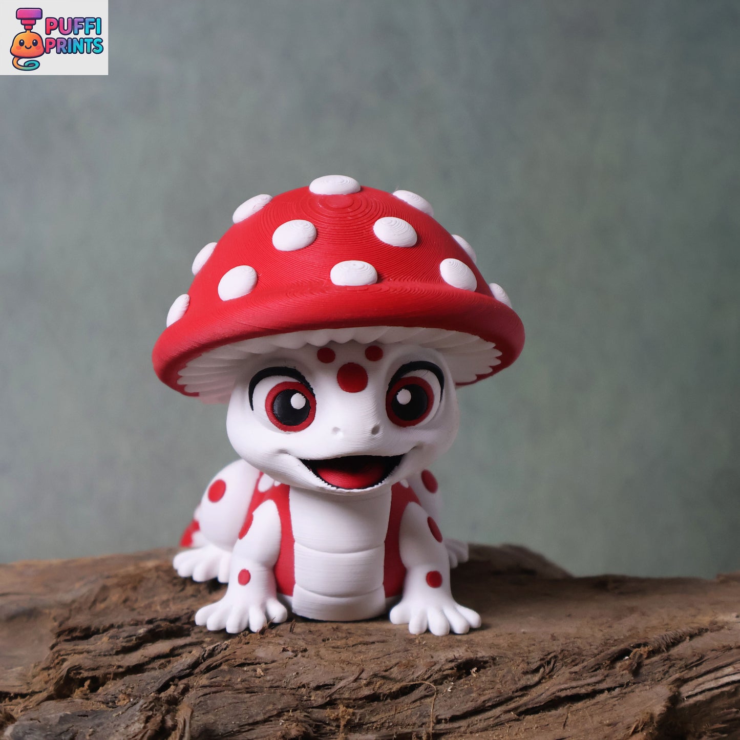 Flexi Mushroom Gecko – A Little Forest Friend with a Lot of Personality!