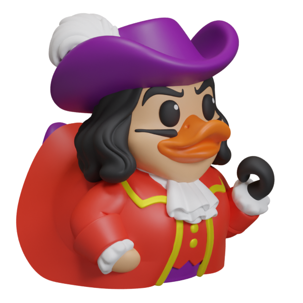 Captain Hook Duck — A Swashbuckling Collectible with Pirate Flair!
