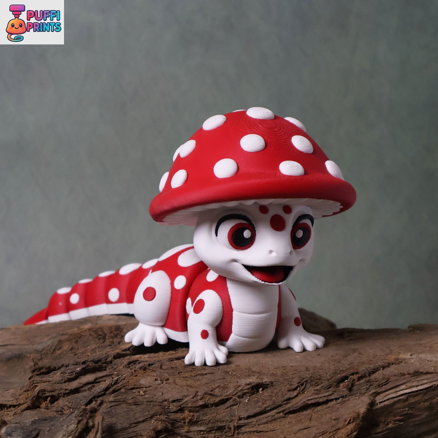 Flexi Mushroom Gecko – A Little Forest Friend with a Lot of Personality!