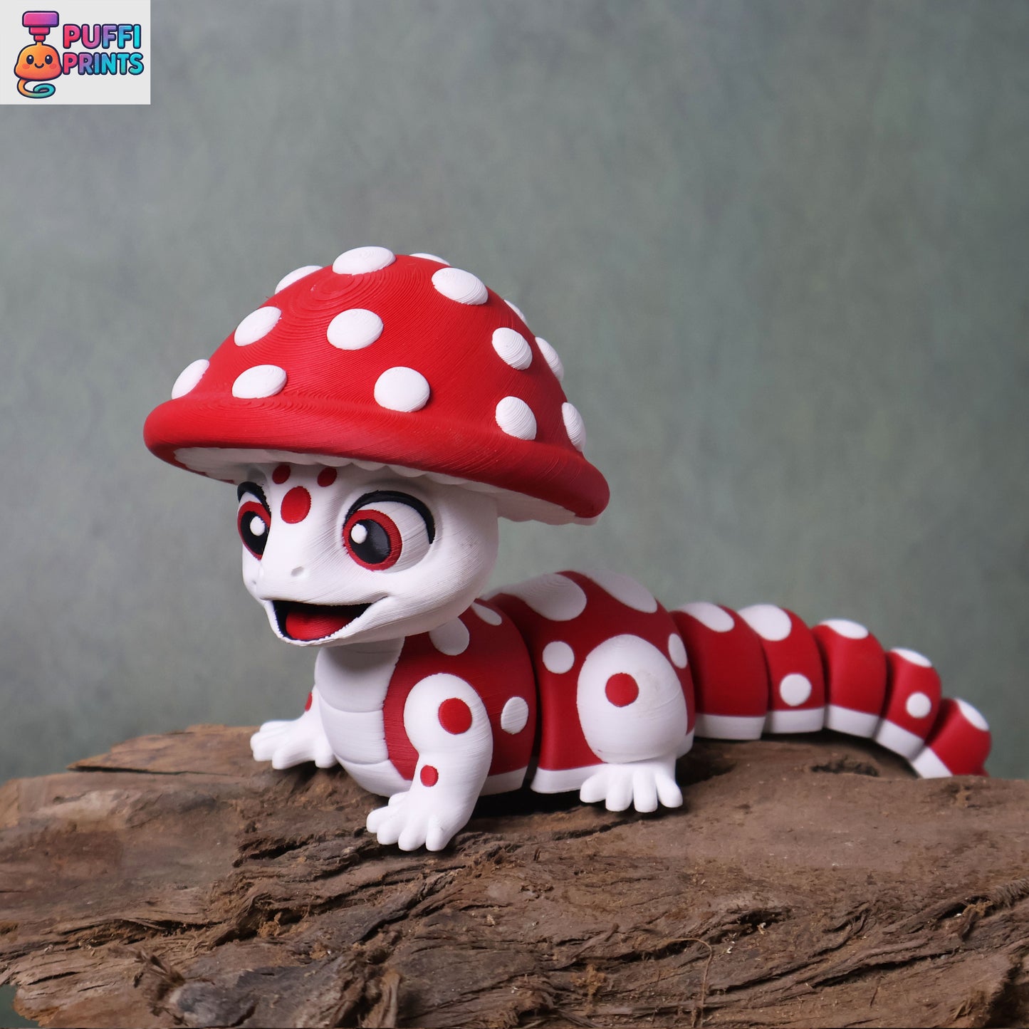 Flexi Mushroom Gecko – A Little Forest Friend with a Lot of Personality!