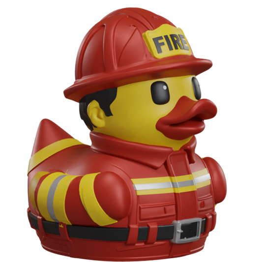 Firefighter Duck — A Heroic Little Quacker!