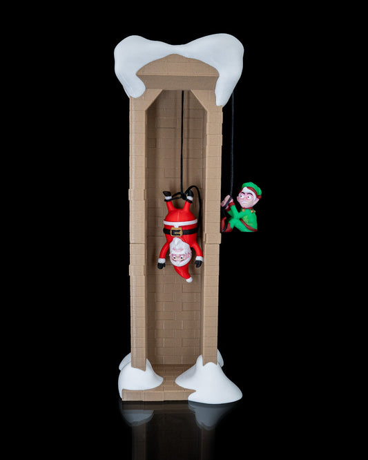 Ho-Ho-Hold Up! Countdown Chimney – Santa’s Stuck in Style!