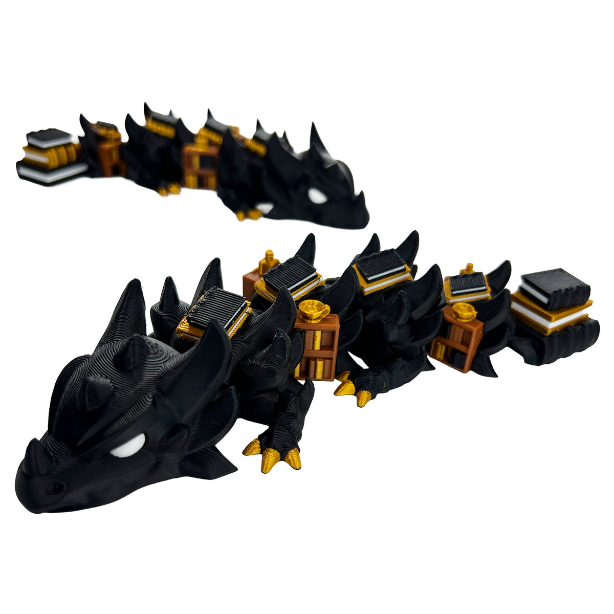 Book Dragon – 3D Printed Collectible