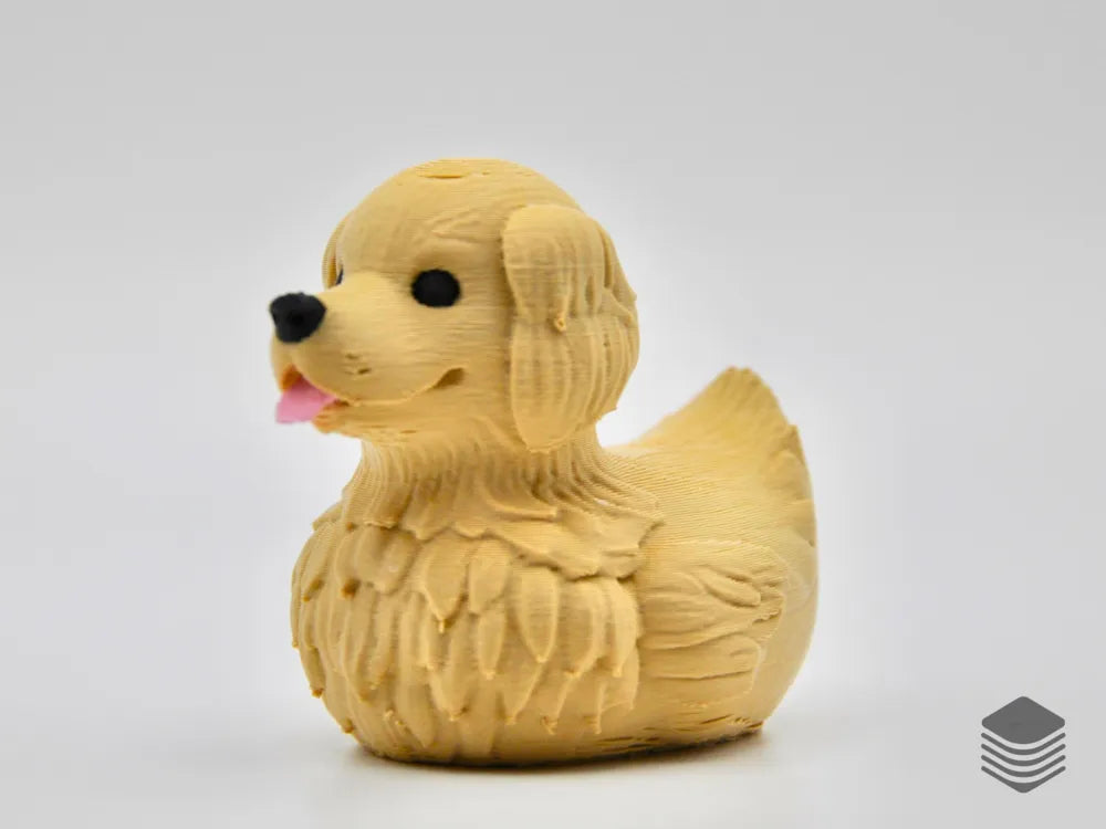 Sweet, Friendly, and Ready to Quack — Meet the Golden Retriever Duck!
