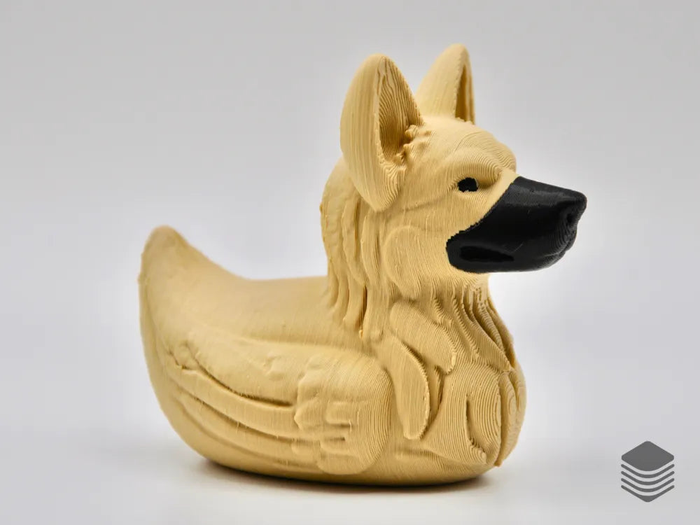 Brave, Loyal, and Ready to Quack — Meet the German Shepherd Duck!
