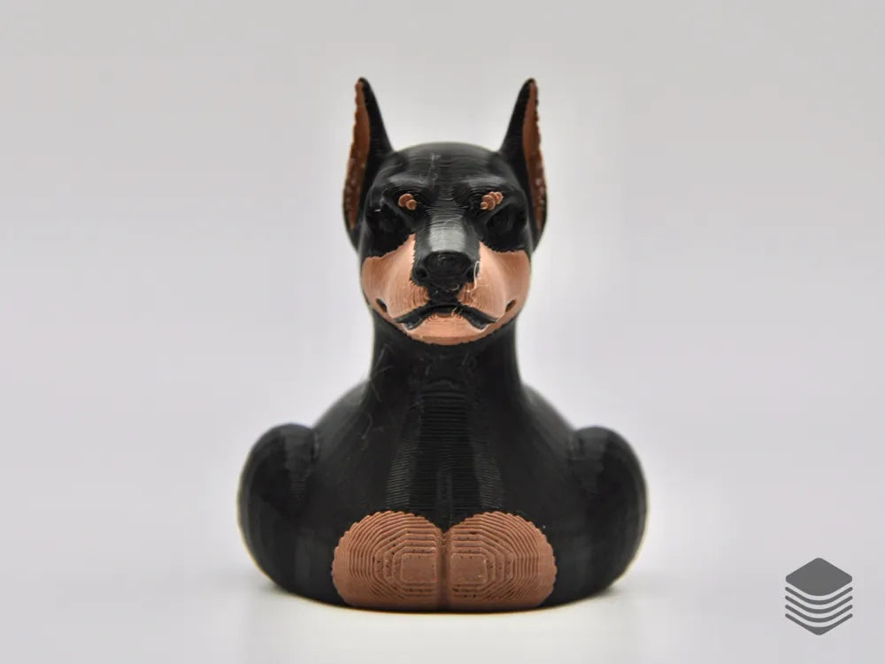 Fierce, Loyal, and Full of Attitude — Meet the Doberman Duck!