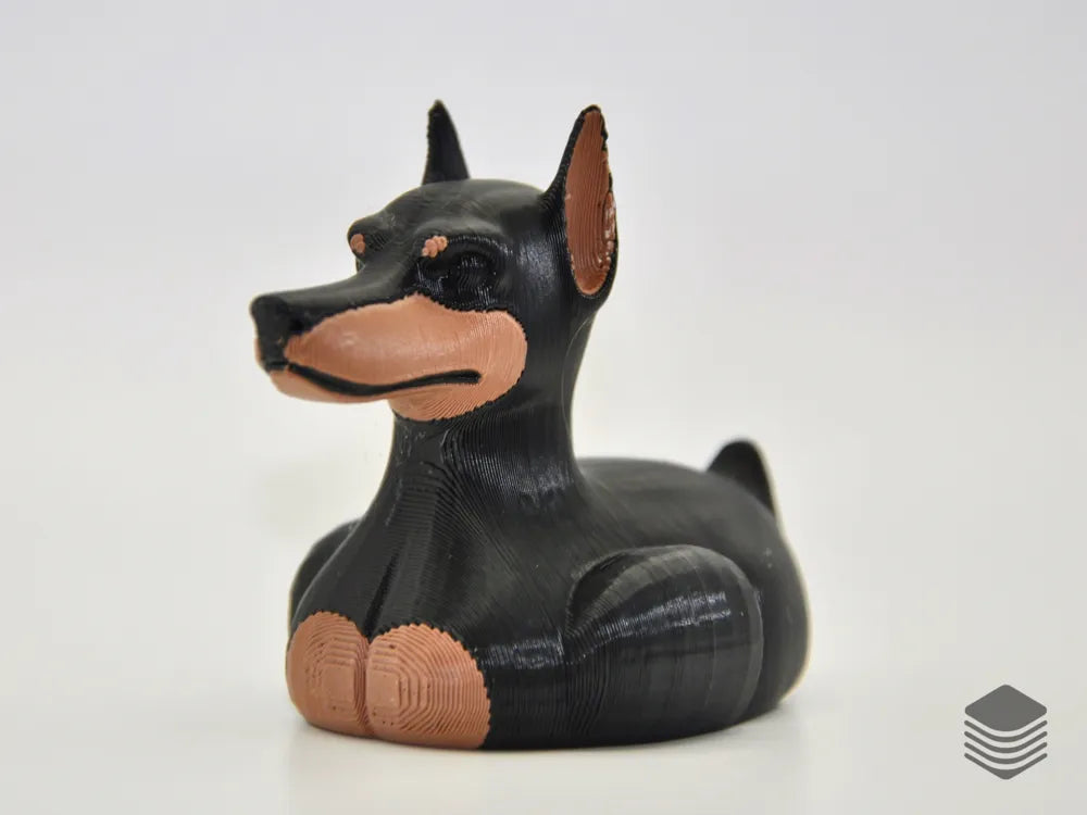 Fierce, Loyal, and Full of Attitude — Meet the Doberman Duck!
