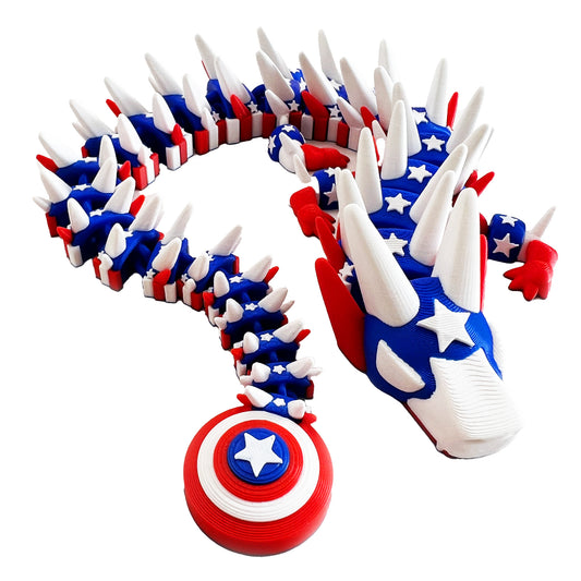 American Dragon – 3D Printed Collectible