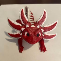 Velvet Cake Axolotl