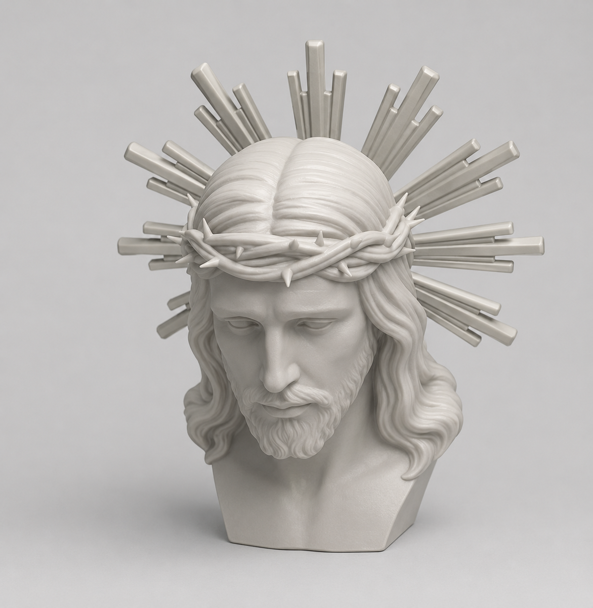 Jesus Crown of Thorns Bust