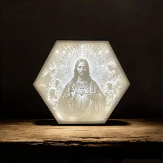 Sacred Heart of Jesus LED Lithophane