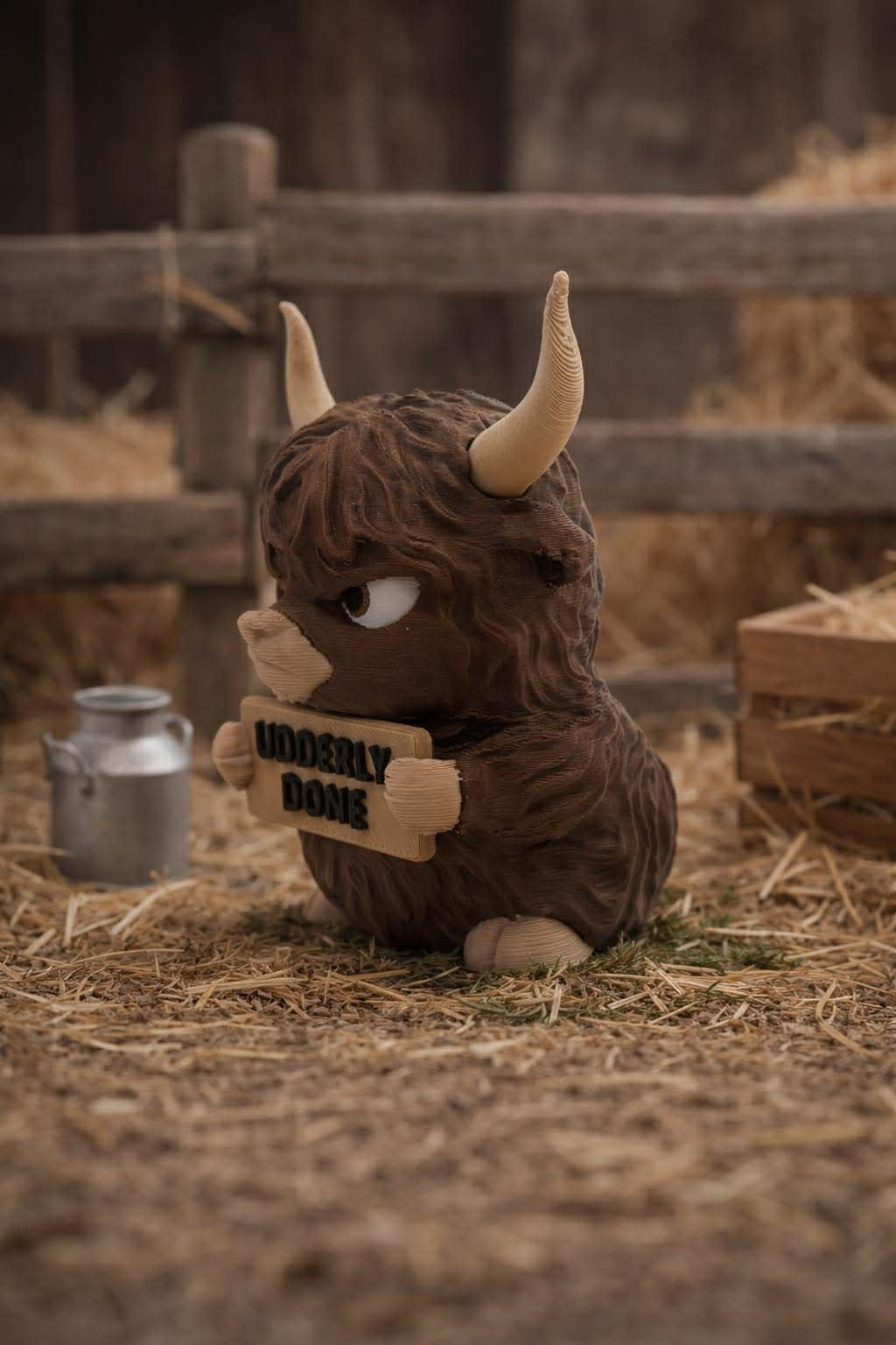 Udderly Done Highland Cow Collection
