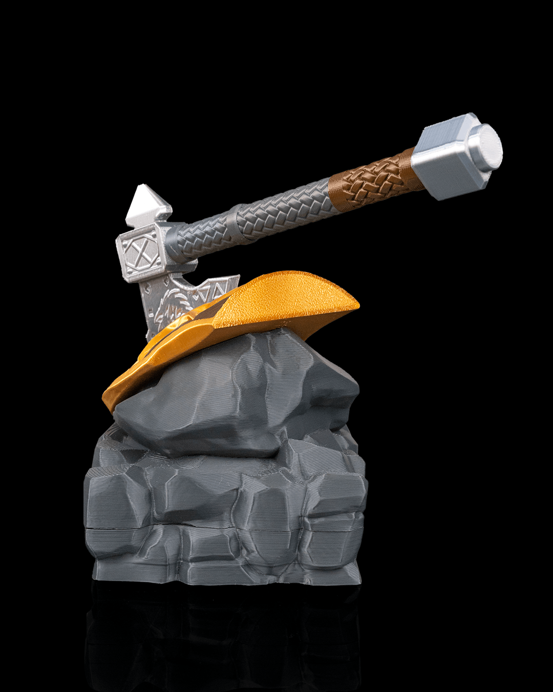 Axe Marks the Spot – Pen & Sticky Notes Holder