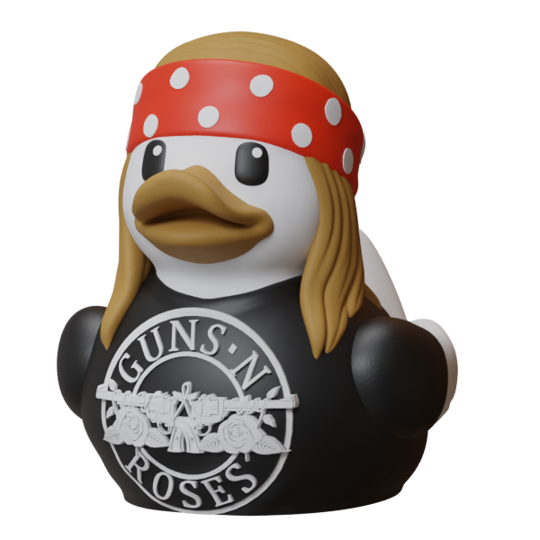 Welcome to the Jungle… of Ducks! – Guns N’ Roses Axl Duck